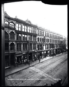 Buildings on East side of Washington Street, 352 to Franklin Street