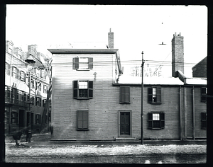 Tremont Street at southeast corner Hollis Street