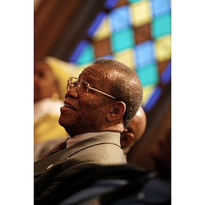 Richard Brown, attending the Peoples Baptist Church