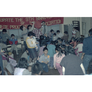 Children at a Chinese Progressive Association anniversary event