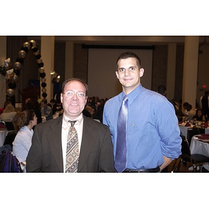 Todd Shaver and Rich Schwabacher at the Student Activities Banquet