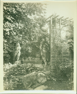 View of the Peabody Garden, Peaches Point, Marblehead, Mass., undated