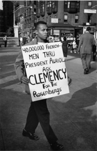 Rosenberg vigil IV, Boston, 1953