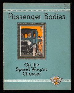 Passenger bodies on the Speed Wagon chassis, Reo Motor Car Company, Lansing, Michigan
