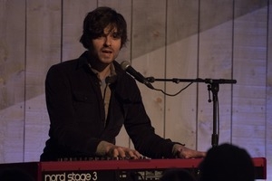 Matt Nakoa (keyboards) performing in concert at the Payomet Performing Arts Center