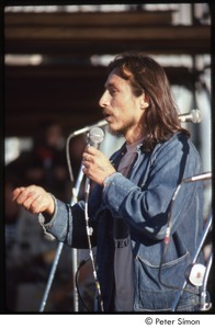 MUSE concert and rally: John Trudell speaking at the No Nukes rally