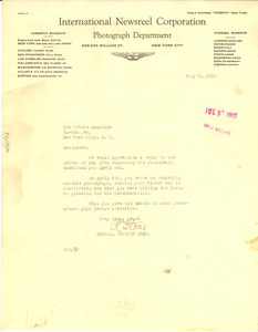 Letter from P. C. Stone to W. E. B. Du Bois