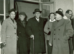 W. E. B. Du Bois, Shirley Graham Du Bois and others in China