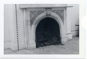 Fireplace on the third floor, southwest room, Parkman House