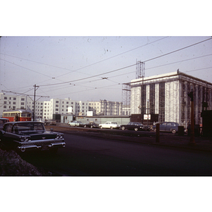 Construction of Speare Hall, Spring 1964