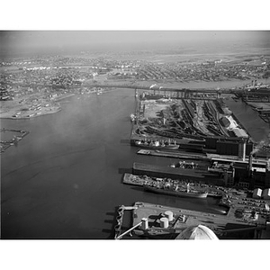 Charlestown, Waterfront, docks, ships, terminal, Masachusetts Port Authority, Boston, MA