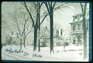 Cliftondale, Bond Home in winter