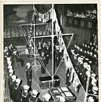 Sea Scouts Ceremony in Town Hall