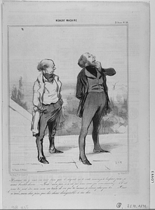 - Comme tu y vas, on voit bien que l’argent ne te coute rien ! si je te laissais faire, je serais bientôt dévoré…. Bah ! mon père, ce n’est pas pour vous que vous amassez…. – C’est pour toi peut-être, non, non, au train de vie que tu mènes, je vivrai plus que toi… - Vous n’avez, mon cher père, que des choses désagréables à me dire……