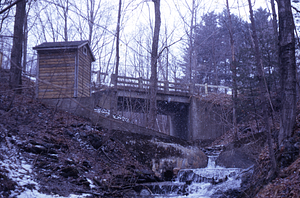 Ford Glen Brook at east side of Northwest Hill Road.