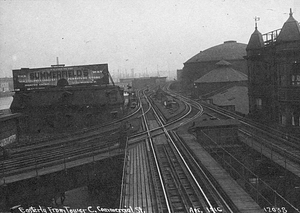 Easterly from Tower C. Commercial Street