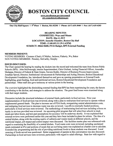 Committee on Ways and Means hearing minutes, May 4, 2015