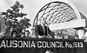 Dedication of Christopher Columbus Park