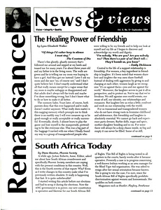 Renaissance News & Views, Vol. 8 No. 9 (September 1994)