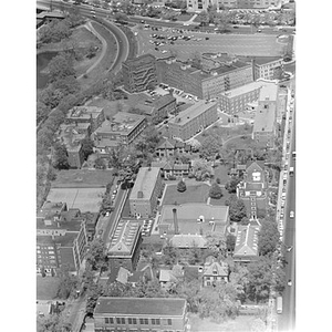 Brookline Avenue and Fenway area, various buildings, Boston, MA