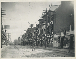 Looking North from Foster Street