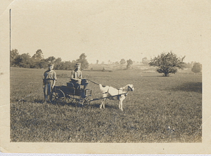 Robert and Art G. Rosenburg at Buxton Farms