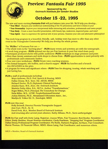 Fantasia Fair Advertisement (Oct. 15-22, 1995)