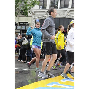 Runners at "One Run" event in Boston (May 2013)