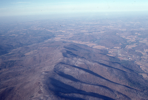 Oblique aerial photos accompanying 22 Dec 1994 Col-East air photo mission. 12. Taconic Range Crest in North Petersburgh, NY.
