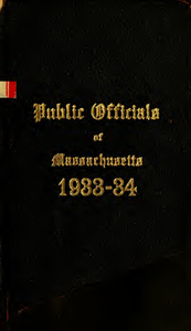 Public officials of Massachusetts (1933-1934)