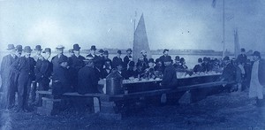 Supper after the regatta