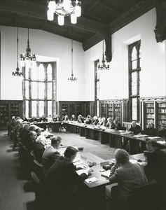 Meeting of the Board of Trustees in the British Catholic Authors Room