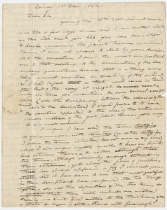 Edward Hitchcock letter to Benjamin Silliman, 1822 December 1