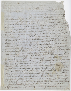 Justin Perkins letter to Edward Hitchcock, 1849 July 22