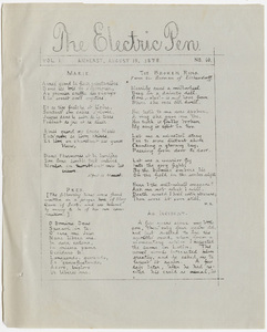 The electric pen, 1878 August 15