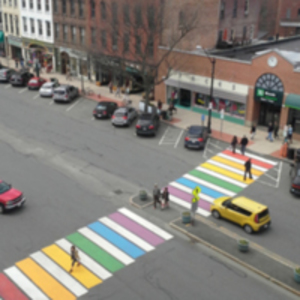 Rainbow Crosswalk 3