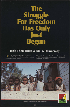 The struggle for freedom has only just begun : Help them build a life, a democracy