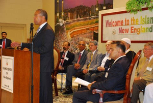 Gov. Deval Patrick visit to ICNE (Islamic Center of New England) 2010