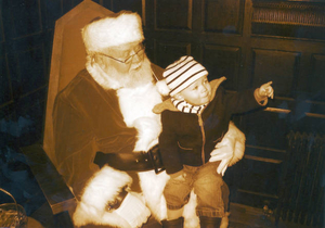 Conor and Santa Claus