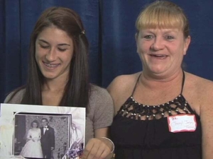 Gianna Torres and Cheryl Jones-Torres at the Waltham Mass. Memories Road Show: Video Interview