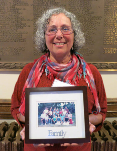 Linda Peterson at the Nahant Mass. Memories Road Show