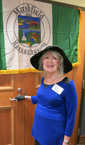 Joan Barnett at the Marshfield Mass. Memories Road Show