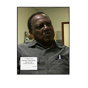 Transcript of interview with Clarence "Jeep" Jones, March 24, 2008