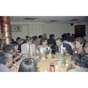 Guests at a Chinese Progressive Association anniversary event