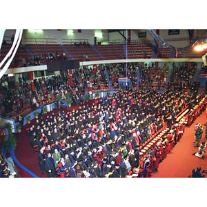 The audience at the inauguration of President Freeland