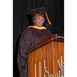 Faculty member speaks at School of Nursing pinning convocation