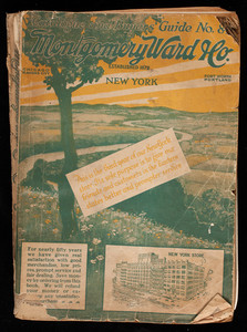 Catalogue and buyers guide no. 84, Montgomery Ward & Co., New York