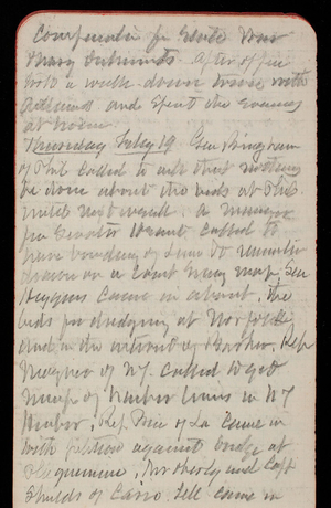 Thomas Lincoln Casey Notebook, February 1890-May 1891, 05, confirmation for State War