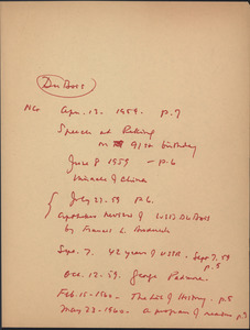 Select bibliography of W. E. B. Du Bois in the national guardian