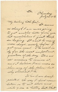 Letter from Frank F. Newth to Letitia Crane